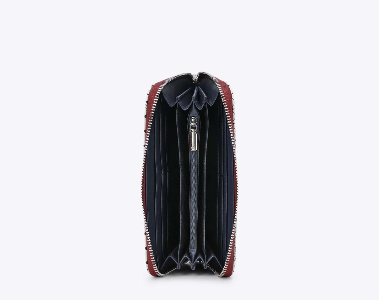 Портфейл с мозаечен принт - image 2